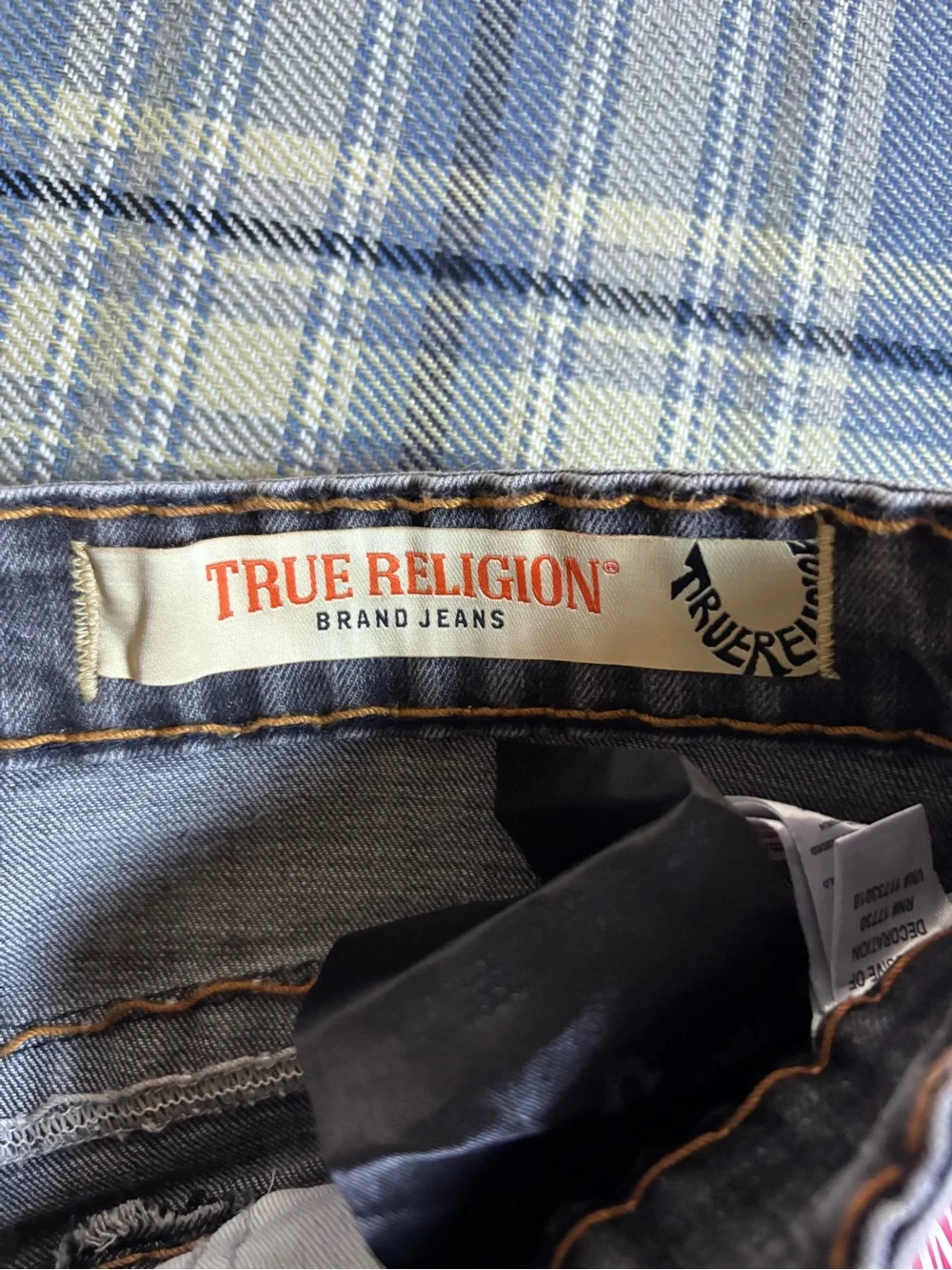 NWT True Religion Ricky Relaxed Straight Jeans
